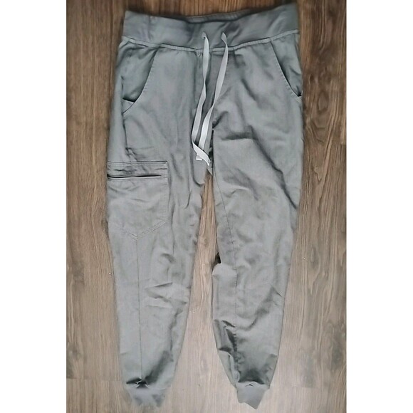 Figs Technical Collection Zamora Scrub Pants Women's Size Small Dark Gray - Picture 1 of 9